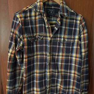 American Eagle men’s or boys flannel shirt plaid small